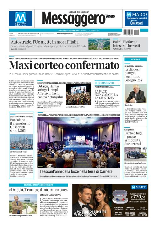 12 ottobre 2025
