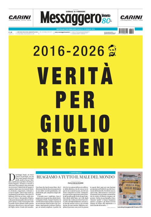 25 gennaio 2026