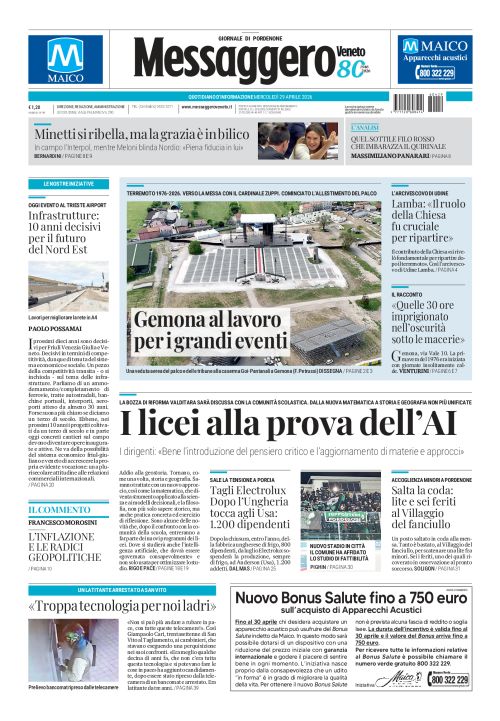 29 aprile 2026