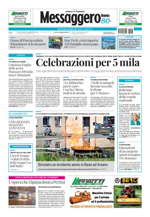 1 maggio 2026