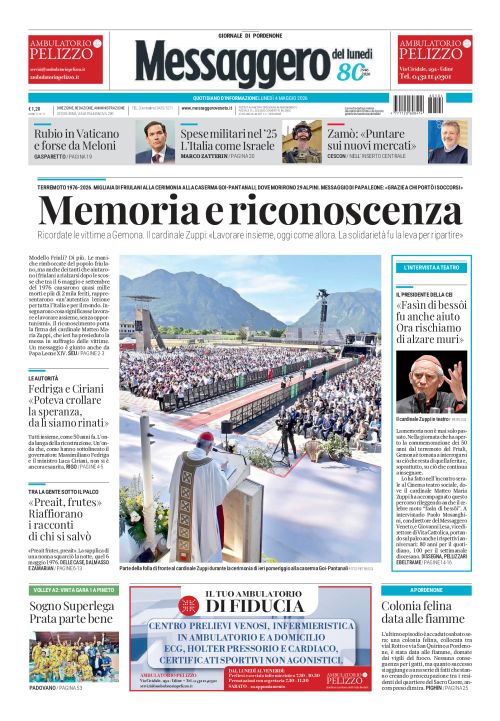 4 maggio 2026