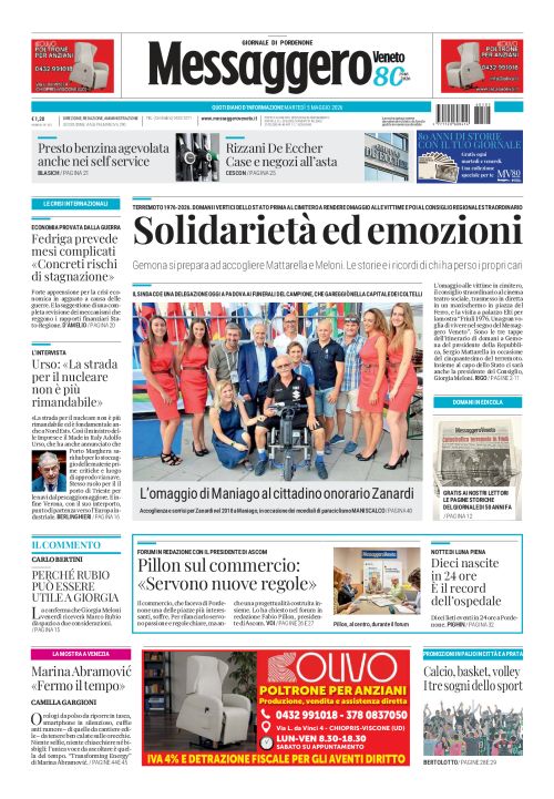 5 maggio 2026