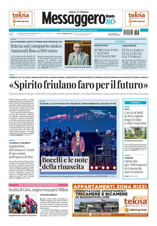 8 maggio 2026