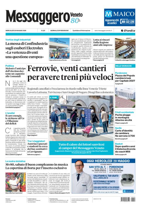 20 maggio 2026