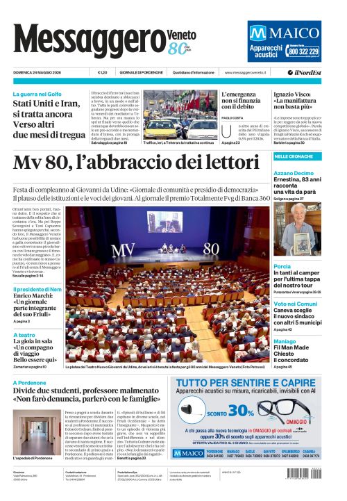 24 maggio 2026