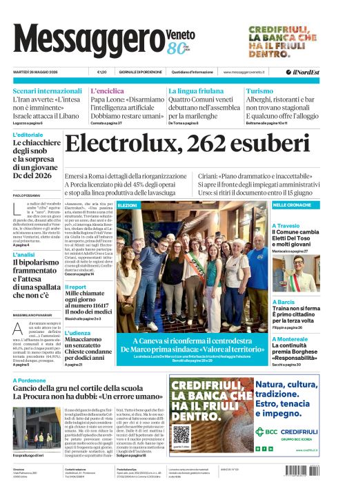 26 maggio 2026