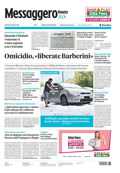 2 giugno 2026