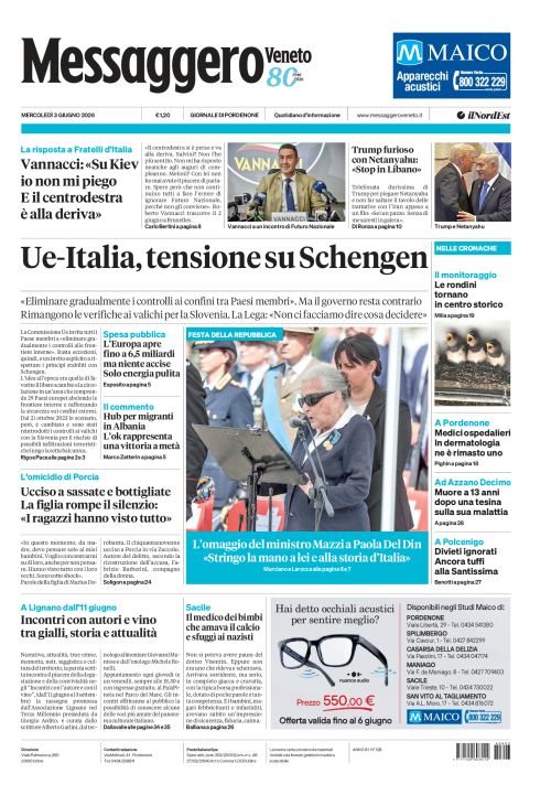 3 giugno 2026