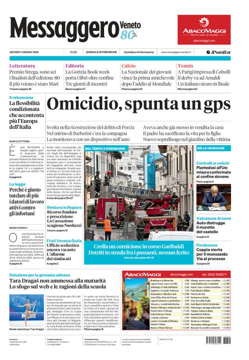 4 giugno 2026