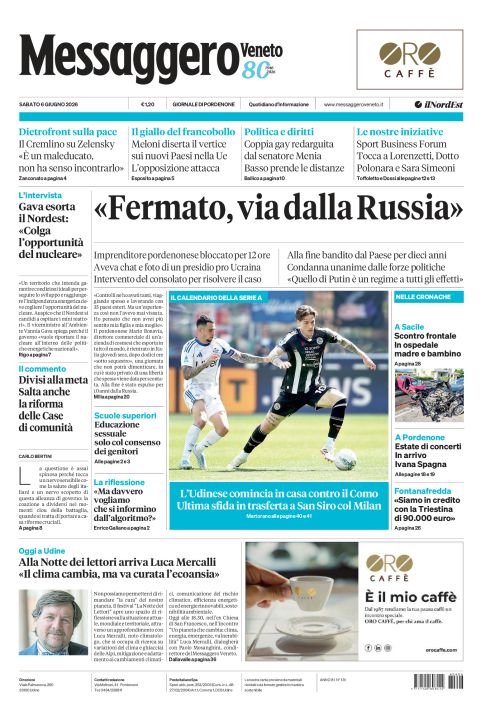 6 giugno 2026