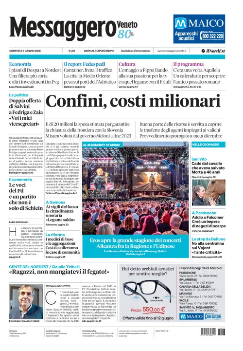 7 giugno 2026