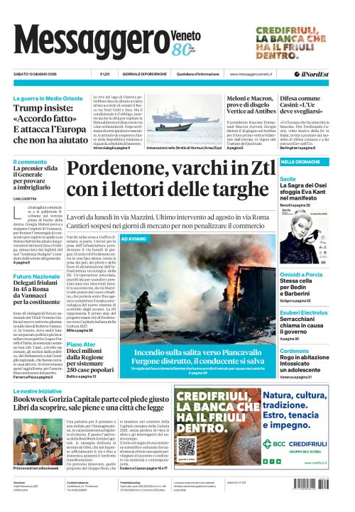 13 giugno 2026