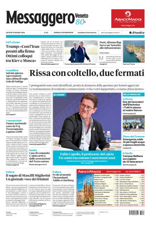 18 giugno 2026