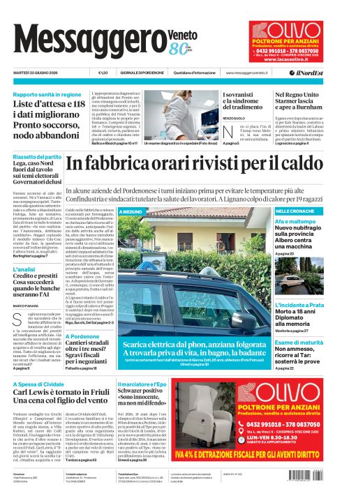 23 giugno 2026