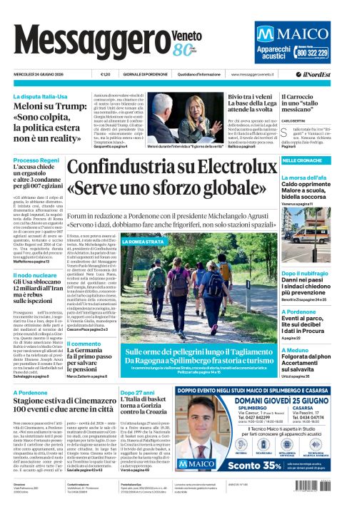 24 giugno 2026
