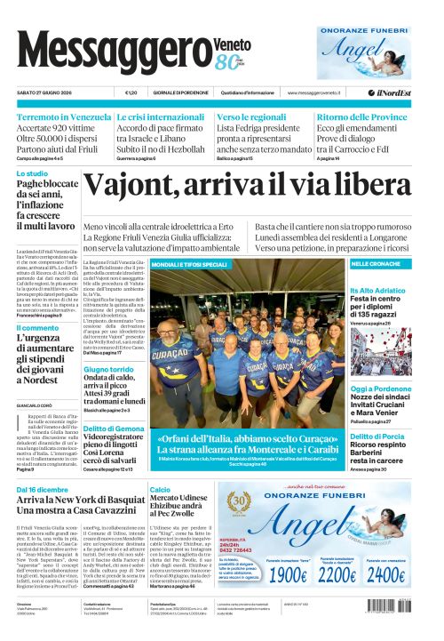27 giugno 2026
