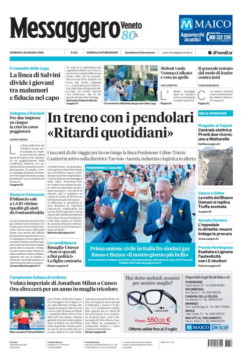 28 giugno 2026
