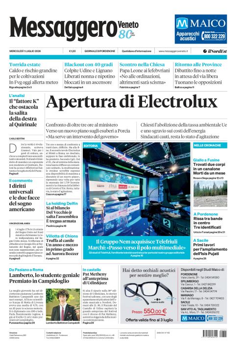 1 luglio 2026