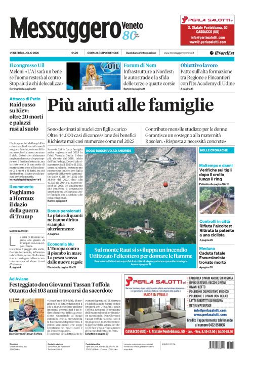 3 luglio 2026