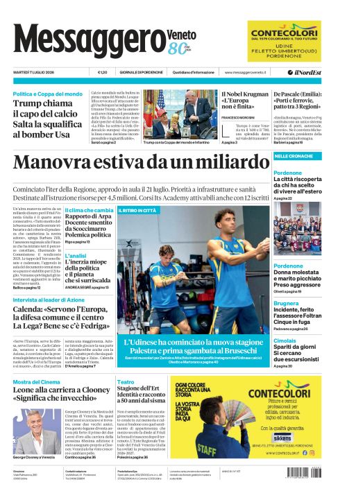 7 luglio 2026