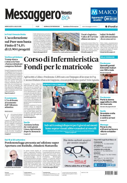 8 luglio 2026