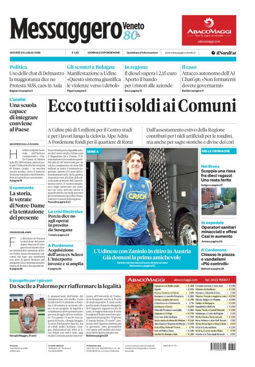 23 luglio 2026