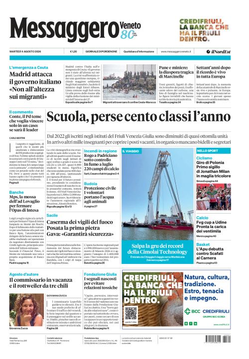 4 agosto 2026