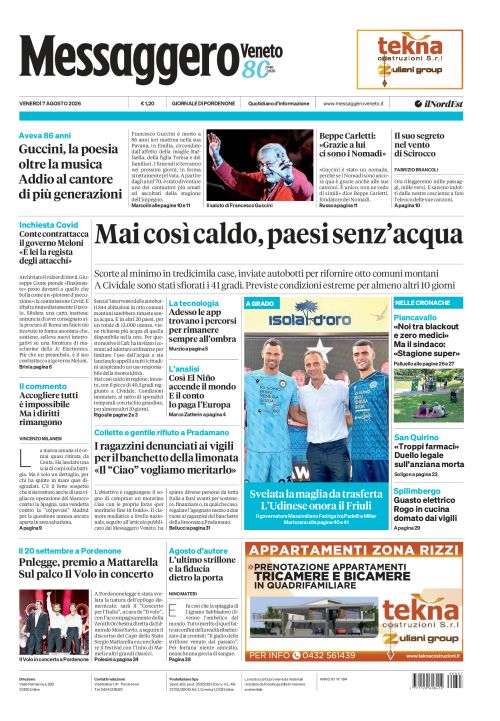 7 agosto 2026