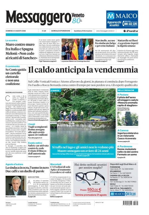 9 agosto 2026
