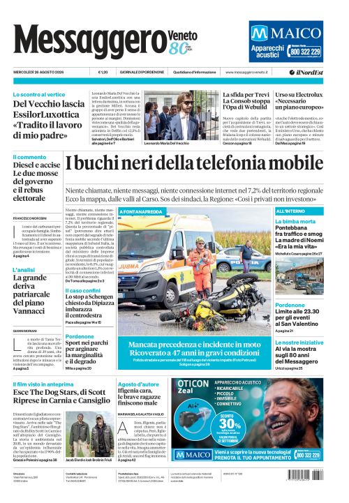 26 agosto 2026