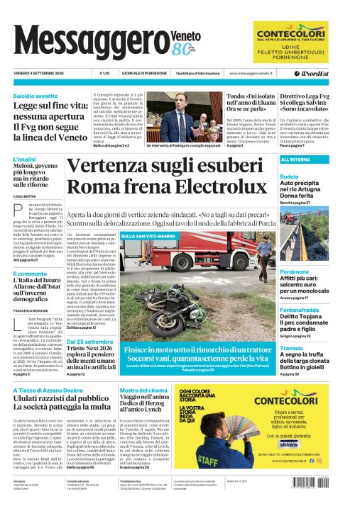4 settembre 2026