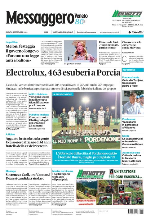 5 settembre 2026