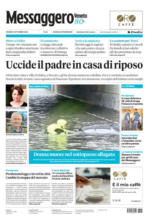 11 settembre 2026