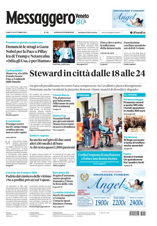 10 ottobre 2026
