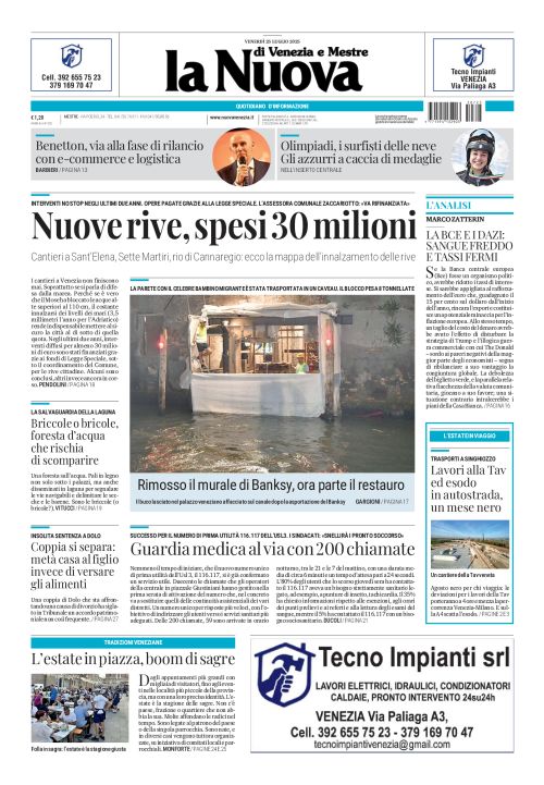 25 luglio 2025