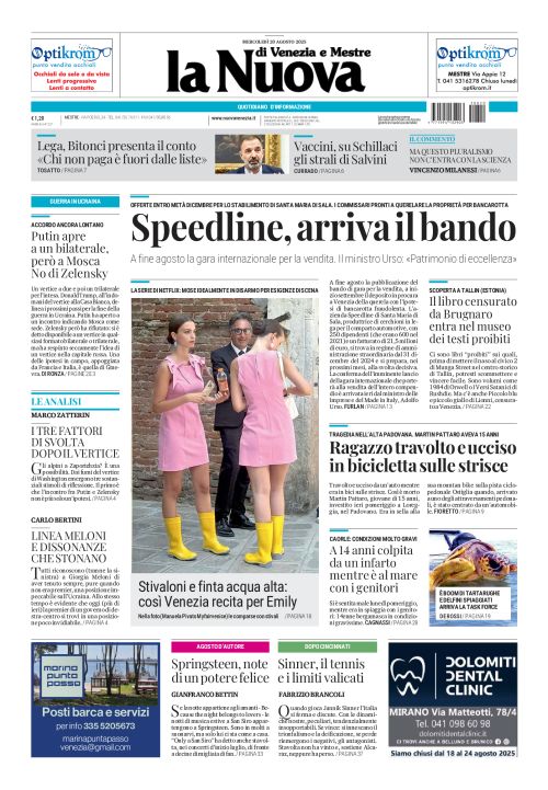 20 agosto 2025