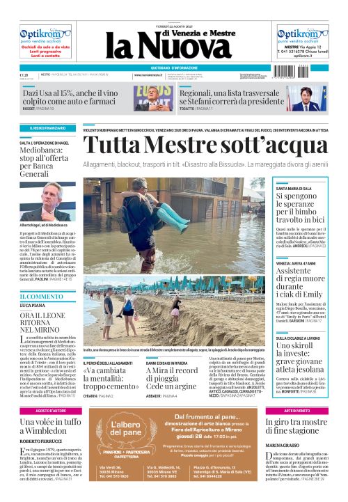 22 agosto 2025
