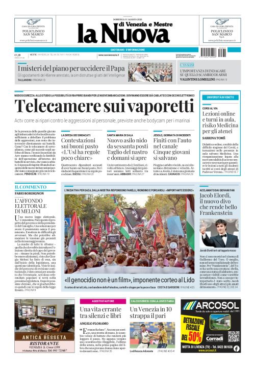 31 agosto 2025