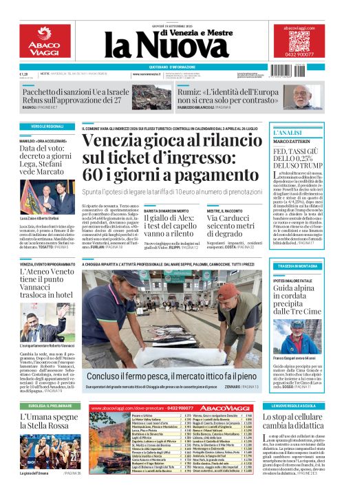 18 settembre 2025