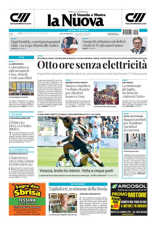21 settembre 2025