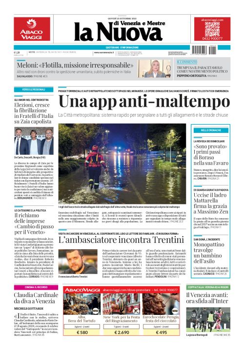 25 settembre 2025