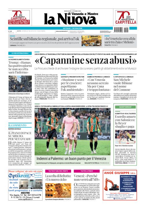 1 ottobre 2025