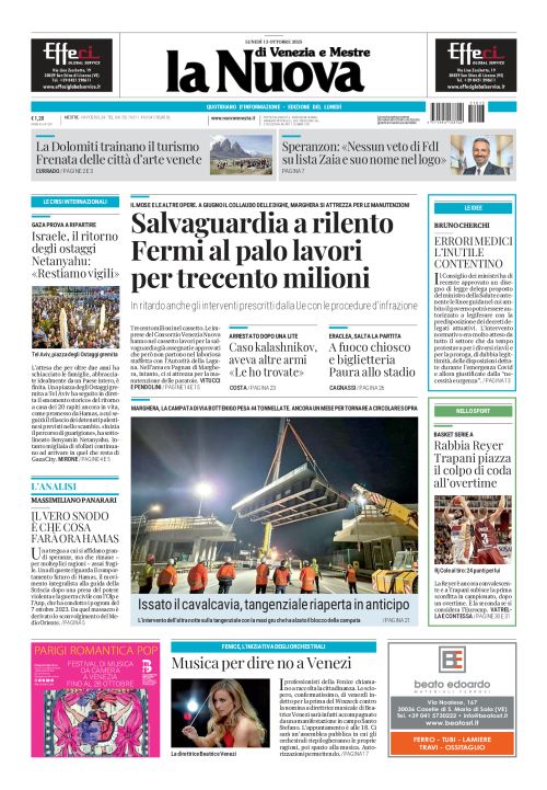 13 ottobre 2025