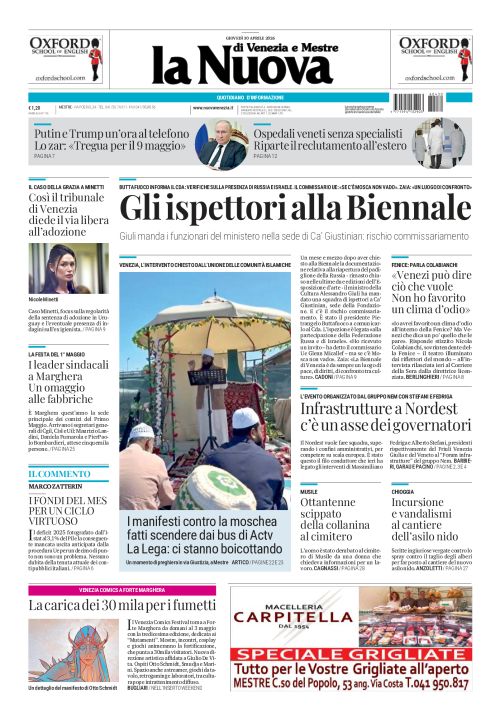 30 aprile 2026