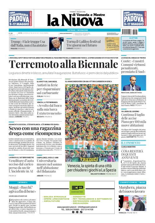1 maggio 2026