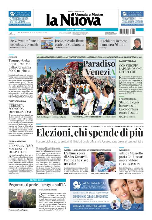 3 maggio 2026