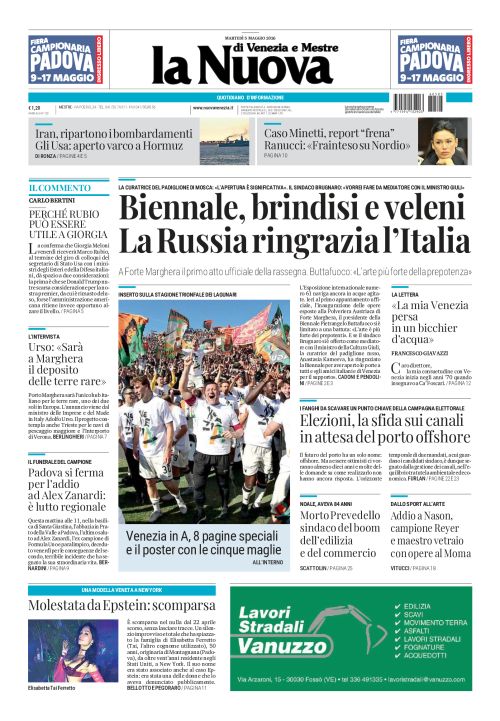 5 maggio 2026