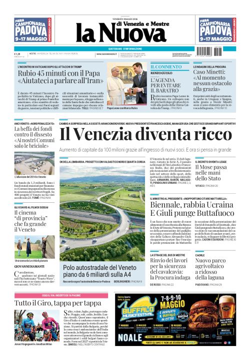 8 maggio 2026