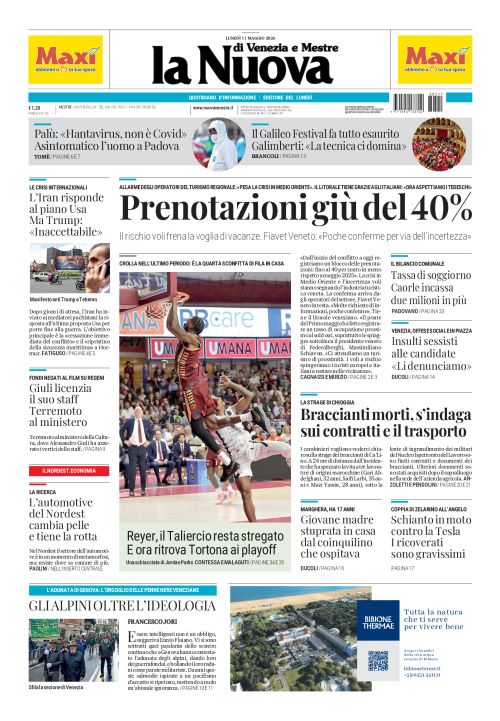 11 maggio 2026