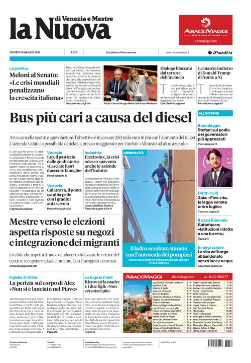 14 maggio 2026